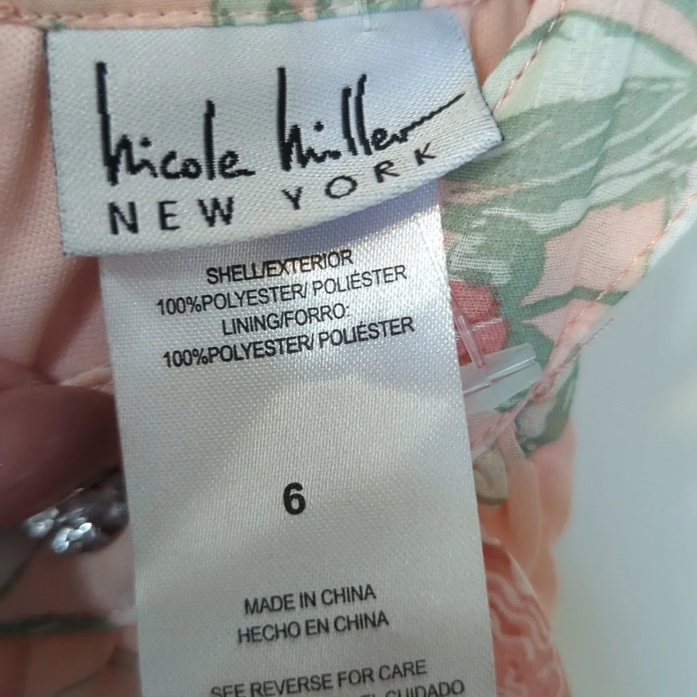 Nicole Miller girls romper dress